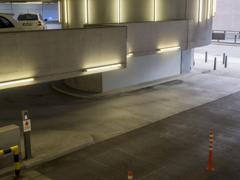 German Urban Architecture A Modern Parking Garage In Berlin HDRi Maps