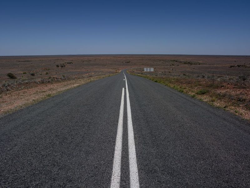 Rural Road Landscape Under A Clear Sky HDRi Maps And Backplates