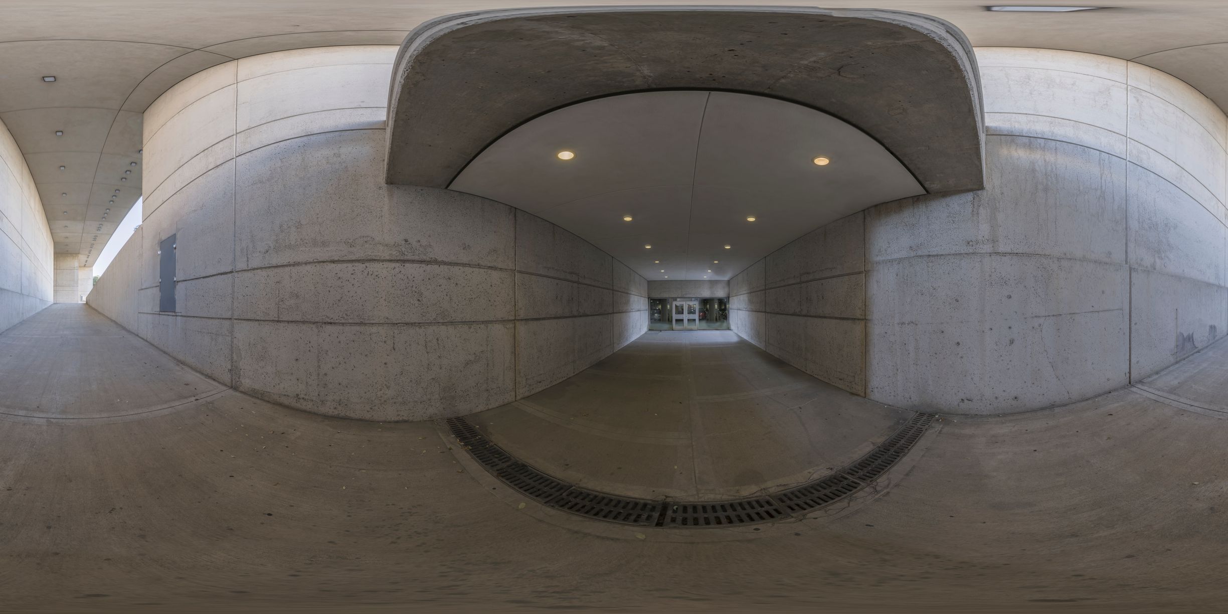 Concrete Pathway with Arches in Los Angeles