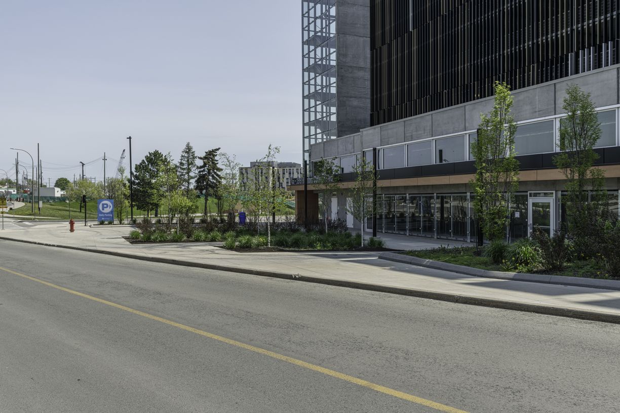 Urban Design in Toronto, Canada: A Clear Sky Day