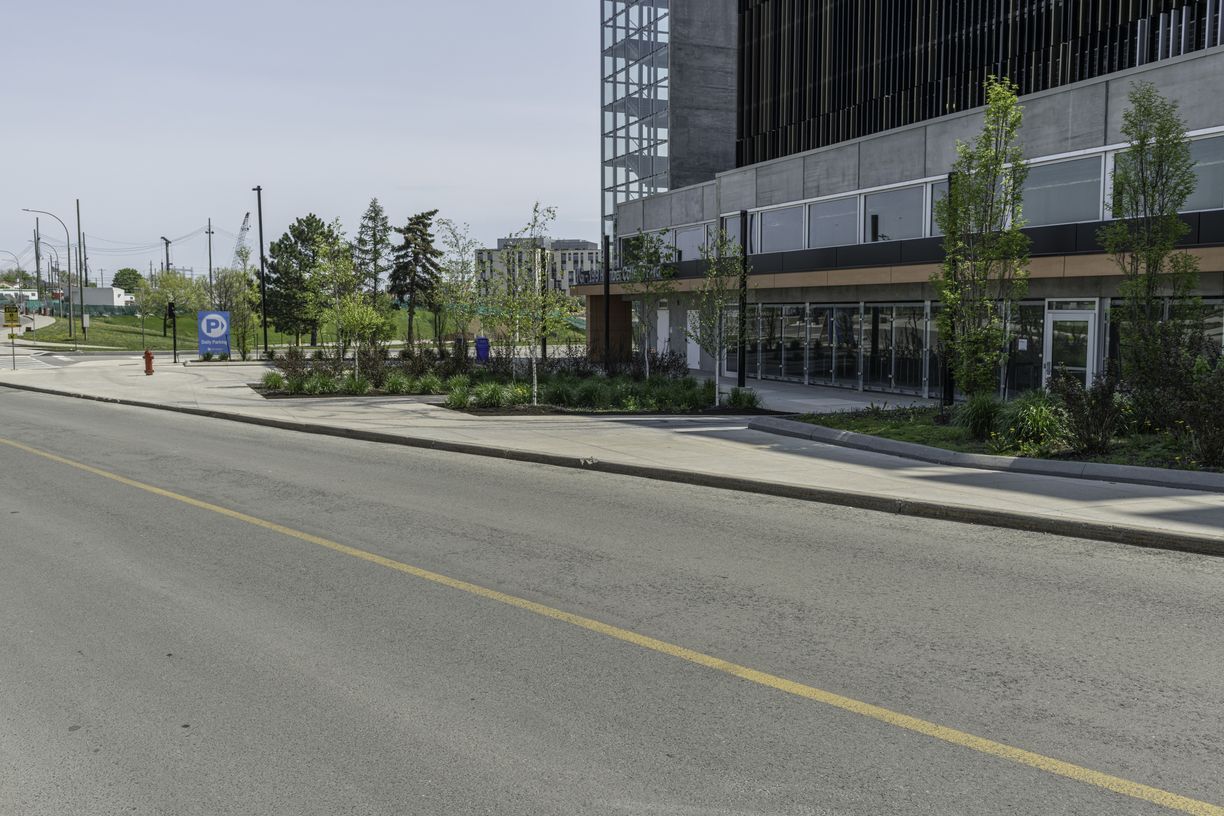 Urban Design in Toronto, Canada: A Clear Sky Day