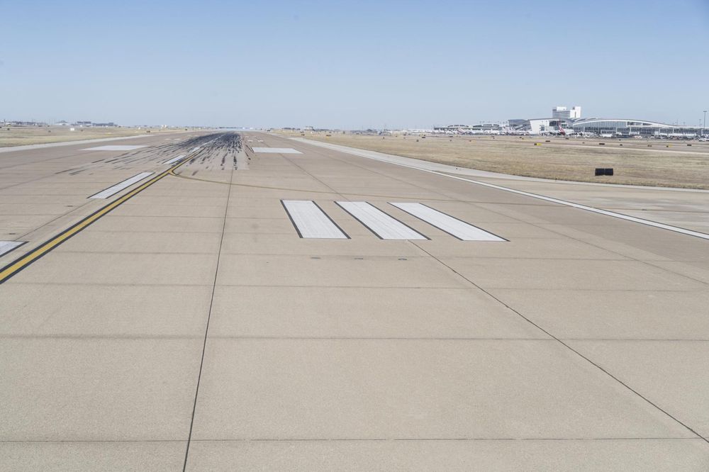 Aerial View of Dallas International Airport Runway - HDRi Maps and ...