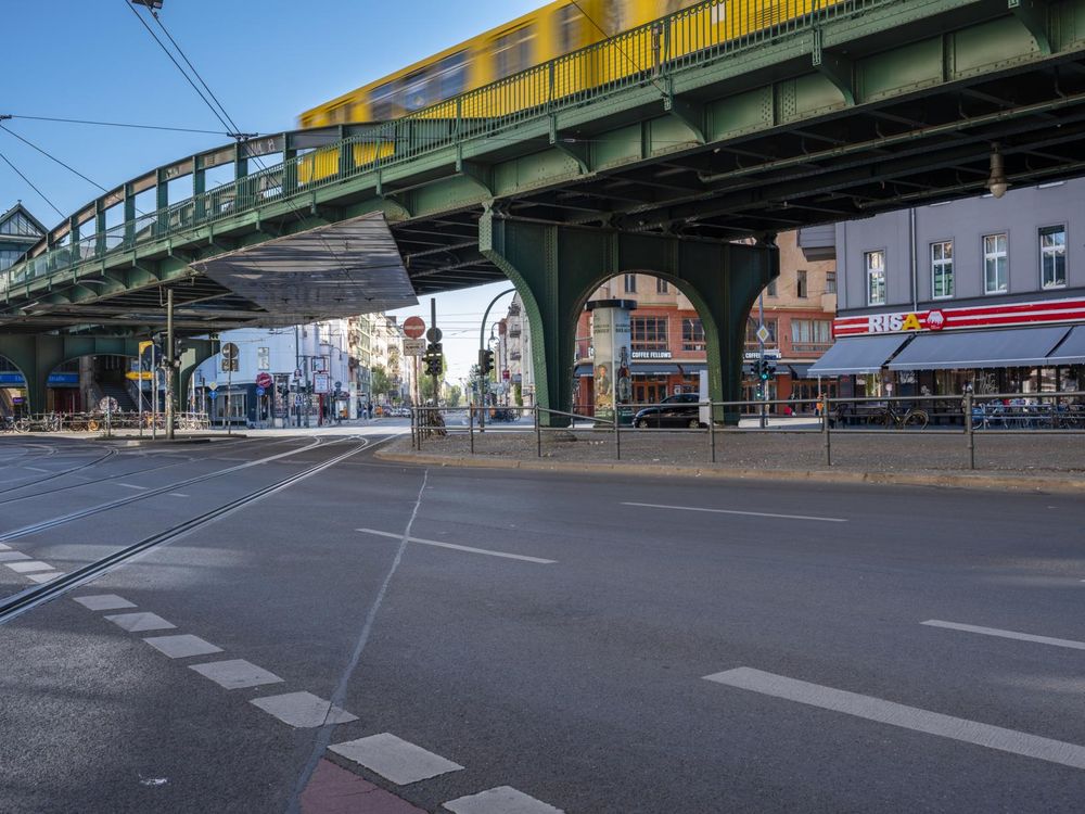 Berlin, Germany: Road, Asphalt, and Bridge - HDRi Maps and Backplates