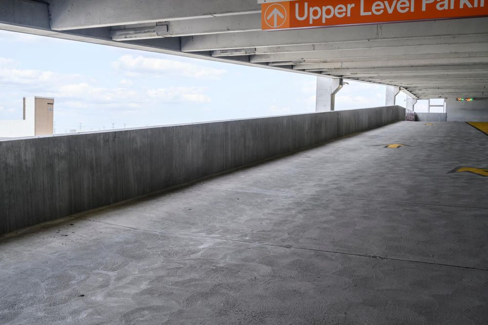 Photo inspiration: Visual Reference: Canadian Parking Deck With Highway Access