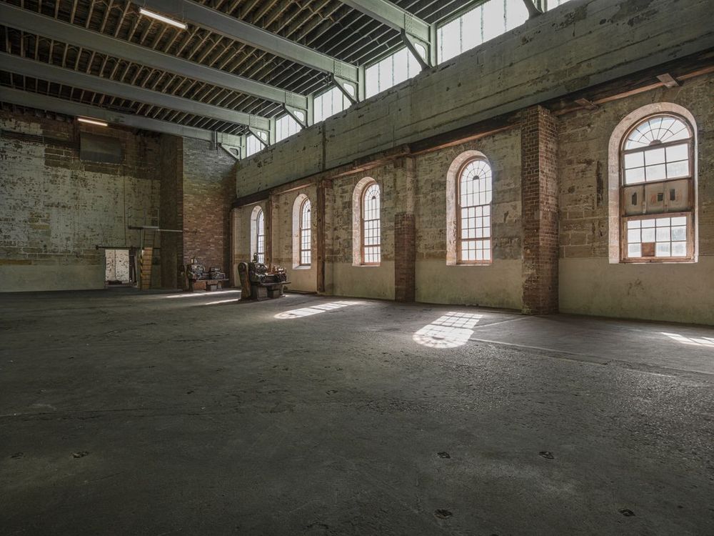 City Hall with Concrete Flooring and Ceiling - HDRi Maps and Backplates