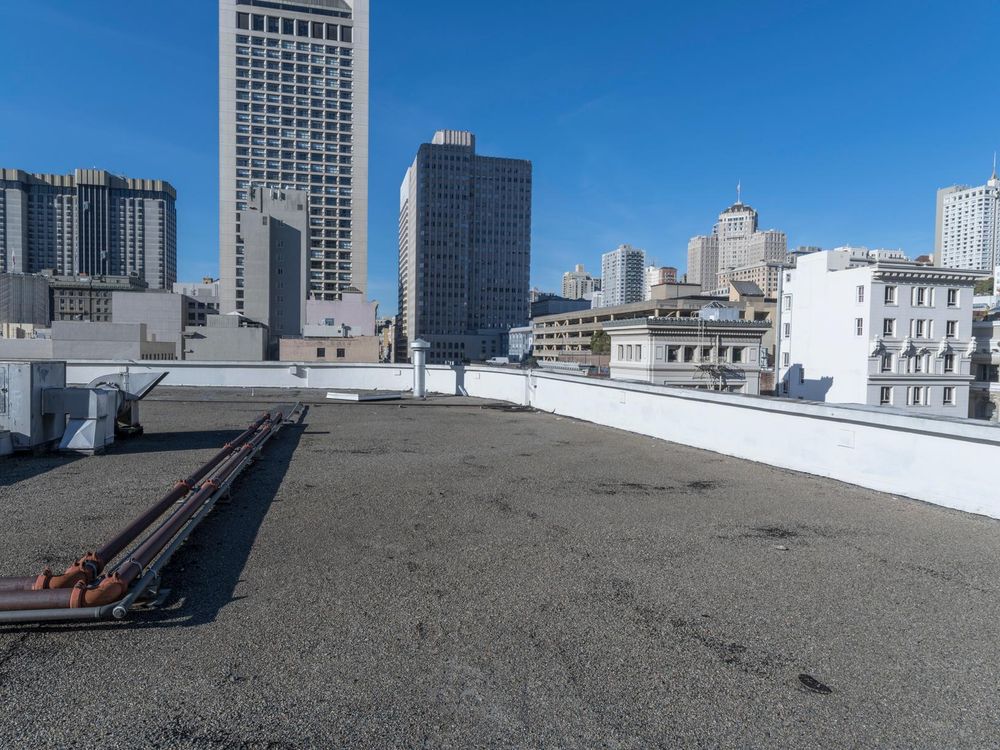 Cityscape of San Francisco Asphalt and Parking Garages HDRi Maps and