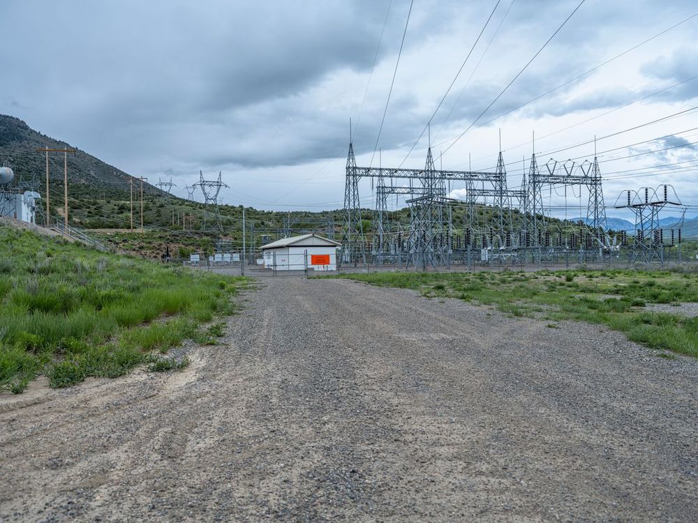 Colorado Landscape with Power Plant and Construction HDRi Maps and
