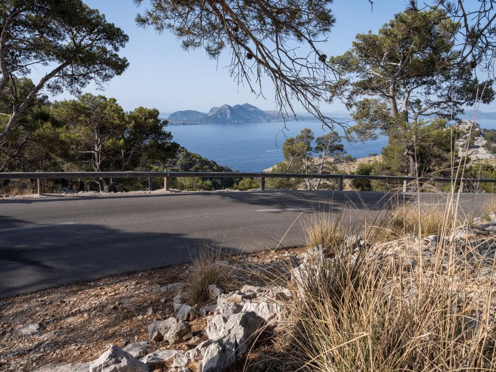A Scenic Coastal Road in Mallorca, Spain - HDRi Maps and Backplates