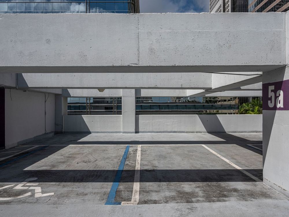 Miami Parking Garage Aerial View - HDRi Maps and Backplates