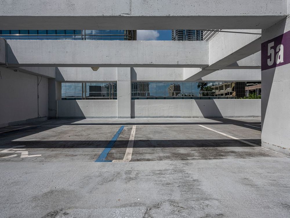 Miami Parking Garage Aerial View - HDRi Maps and Backplates