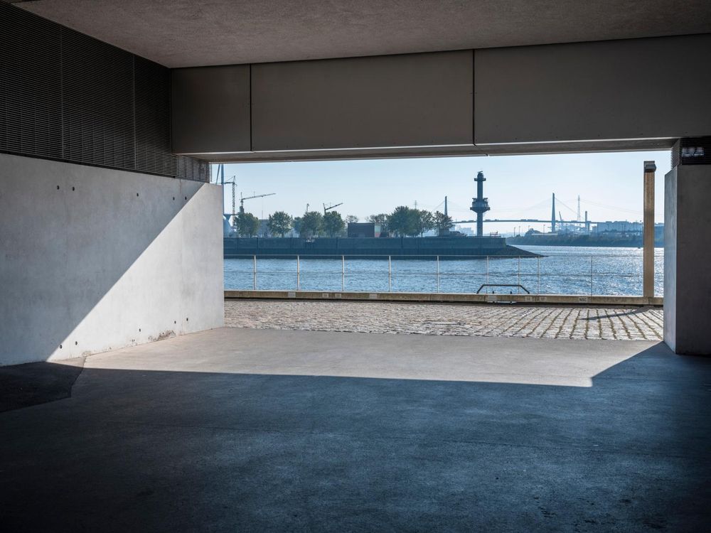 Modern Parking Garage in Hamburg, Germany - HDRi Maps and Backplates