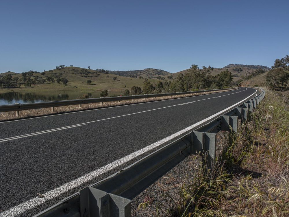 Scenic Coastal Road with Water Hills View - HDRi Maps and Backplates