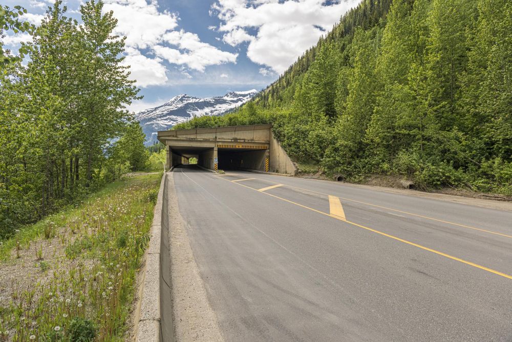 Scenic Road in Alberta, Canada Mountain Landscape HDRi Maps and
