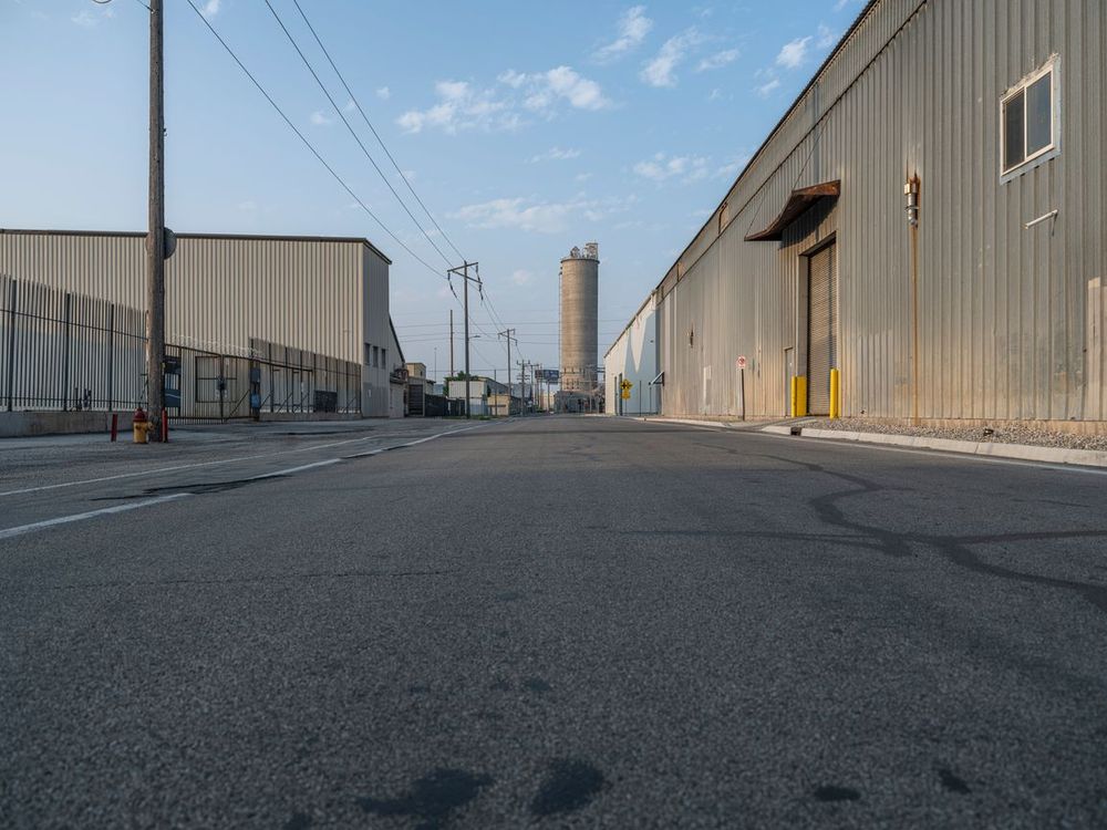 Utah's Industrial Scene A Dirt Warehouse and Factory HDRi Maps and Backplates