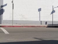 Abstract Cityscape with Asphalt and Brick Walls 001