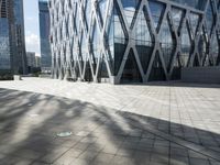 Abstract Futuristic Architecture in Shenzhen