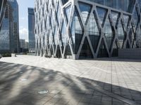 Abstract Futuristic Architecture in Shenzhen