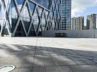 Abstract Futuristic Architecture in Shenzhen