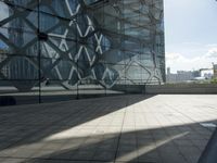 Abstract Futuristic Architecture in Shenzhen, China