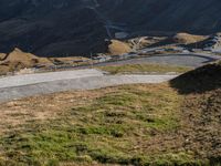 Aerial View of Austria's Highland Landscape