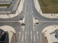 Aerial View of Berlin's Highway Infrastructure