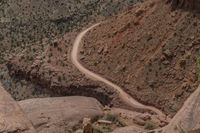 Aerial View of Canyonlands Red Rock, Utah 001