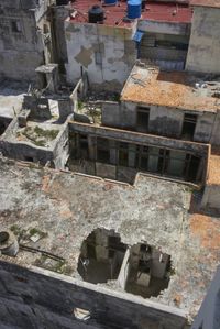 Aerial View of a City: Building Architecture