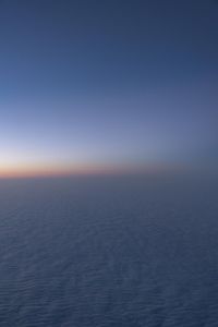 Aerial View of Dawn Over Ocean Horizon 002