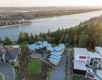 Aerial View of Lake and Neighborhood Property