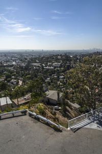 Aerial View of Los Angeles Skyscrapers