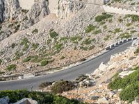 Aerial View of Mallorca Landscape