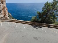 Aerial View of Mallorca, Spain with Coastal Landscape and Clear Sky