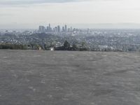 Aerial View of City Skyline