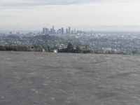 Aerial View of City Skyline
