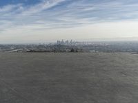 Aerial View of City Skyline