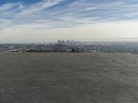 Aerial View of City Skyline