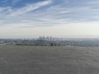 Aerial View of City Skyline