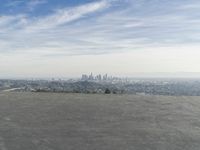 Aerial View of City Skyline