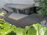 Aerial View of an Office Building in Zaragoza