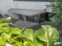 Aerial View of an Office Building in Zaragoza