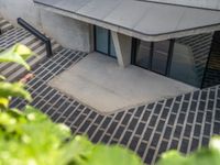 Aerial View of an Office Building in Zaragoza