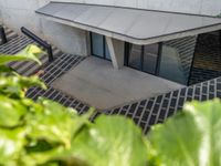 Aerial View of an Office Building in Zaragoza