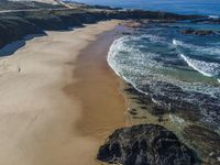 Aerial View of Portugal's Coastal Landscape