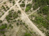 Aerial View of Road in Berlin, Germany 002