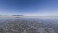 Winter Landscape in Utah: Aerial View of Salt Lake City and the Salt Lake