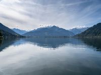 Aerial View of Zell am See, Austria