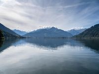 Aerial View of Zell am See, Austria