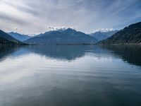 Aerial View of Zell am See, Austria