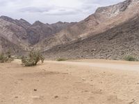 Africa: Brown Desert Mountain Formation