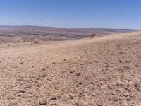 Africa Desert Landscape Under Clear Skies